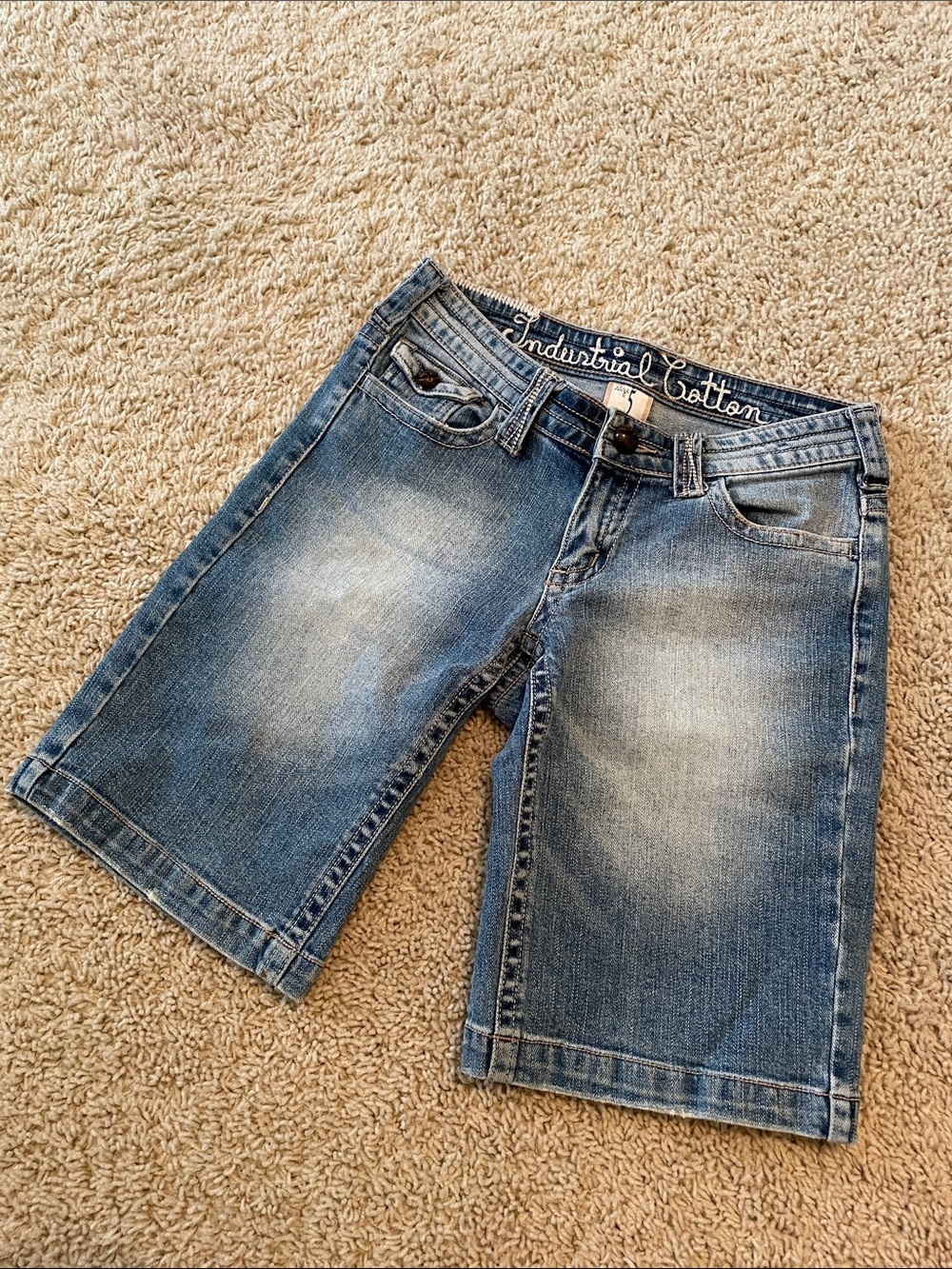 Denim shorts, size 5